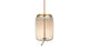 Geneva - Geneva - Geneva Long Pendant, Amber Glass - Image 1