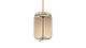 Geneva - Geneva - Geneva Long Pendant, Amber Glass - Image 4