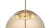 Geneva - Geneva - Geneva Sphere Pendant, Amber Glass - Image 7