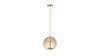 Geneva - Geneva - Geneva Sphere Pendant, Amber Glass - Image 5
