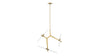 Agnes - Agnes - Agnes Medio Chandelier, Gold - Image 6
