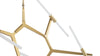 Agnes - Agnes - Agnes Grande Chandelier, Gold - Image 8