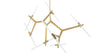 Agnes - Agnes - Agnes Grande Chandelier, Gold - Image 2