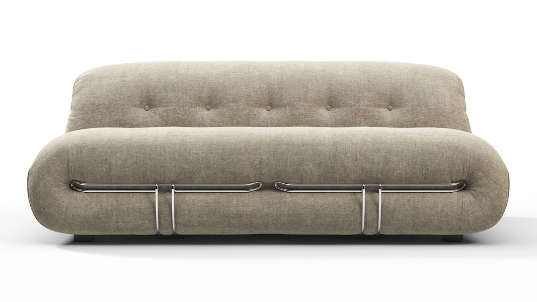 SorianaBeige Gray Chenille