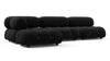 Bellini Sectional - Black Boucle - Image 2