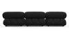 Bellini Sectional - Black Velvet - Image 5