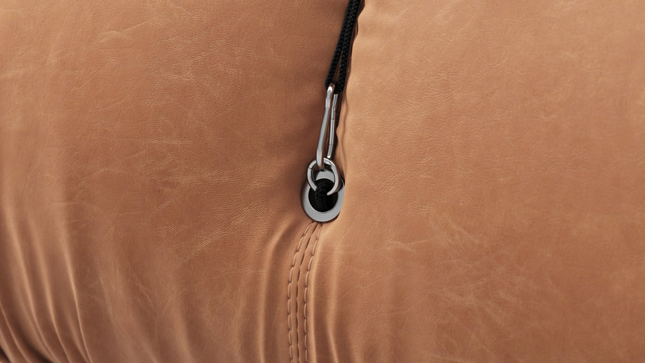 Bellini SeccionalTan Vegan Leather