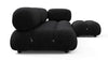 Bellini Sectional - Black Boucle - Image 4