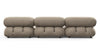 Bellini Sectional - Greige Velvet - Image 5