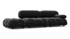 Bellini Sofa - Black Velvet - Image 2