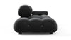 Bellini Sofa - Black Velvet - Image 4