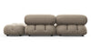 Bellini Sofa - Greige Velvet - Image 5