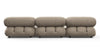 Bellini Sofa - Greige Velvet - Image 5