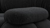 Bellini Sofa - Black Boucle - Image 7