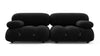 Bellini Sofa - Black Boucle - Image 1