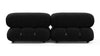 Bellini Sofa - Black Boucle - Image 5