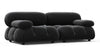 Bellini Sofa - Black Velvet - Image 2