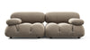 Bellini Sofa - Greige Velvet - Image 1