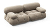 Bellini Sofa - Greige Velvet - Image 3