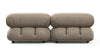 Bellini Sofa - Greige Velvet - Image 5