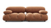 Bellini Sofa - Tan Vegan Leather - Image 1