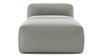 Le Mura - Soft Gray Brushed Weave - Image 2
