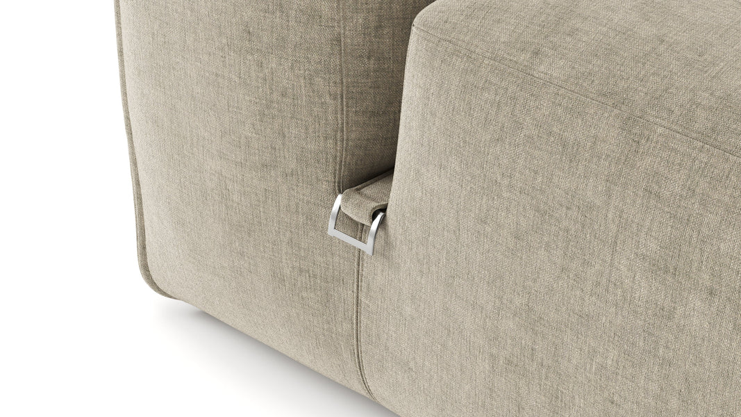 Le MuraBeige Gray Chenille