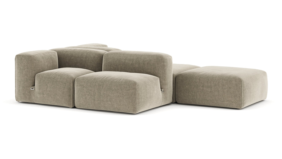 Le MuraBeige Gray Chenille
