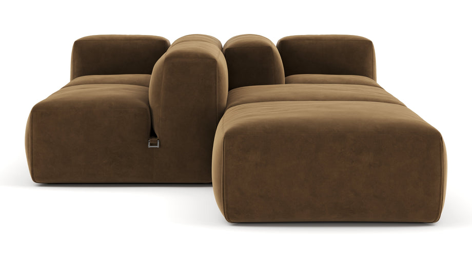 Le MuraBrown Vegan Suede