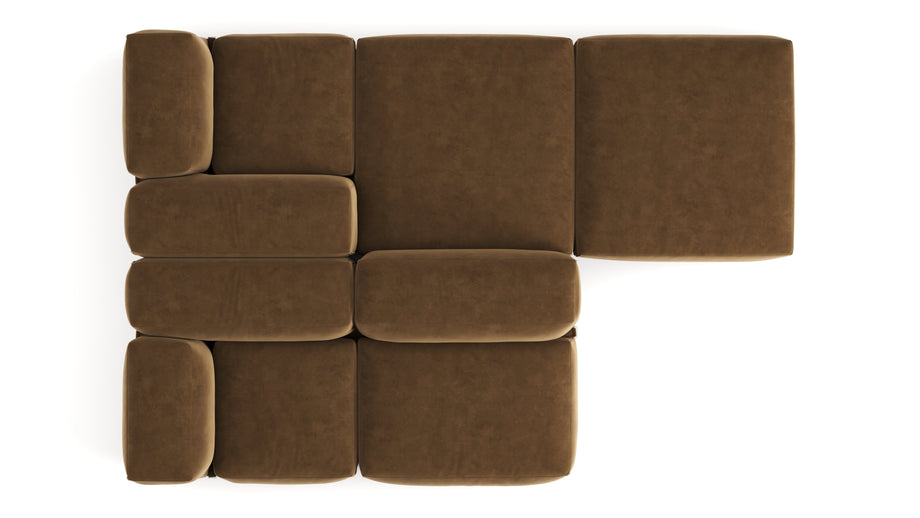Le MuraBrown Vegan Suede