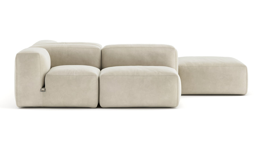 Le MuraEggshell Vegan Suede