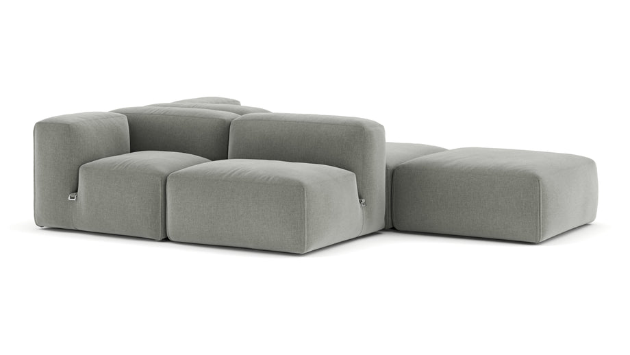 Le MuraSoft Gray Brushed Weave