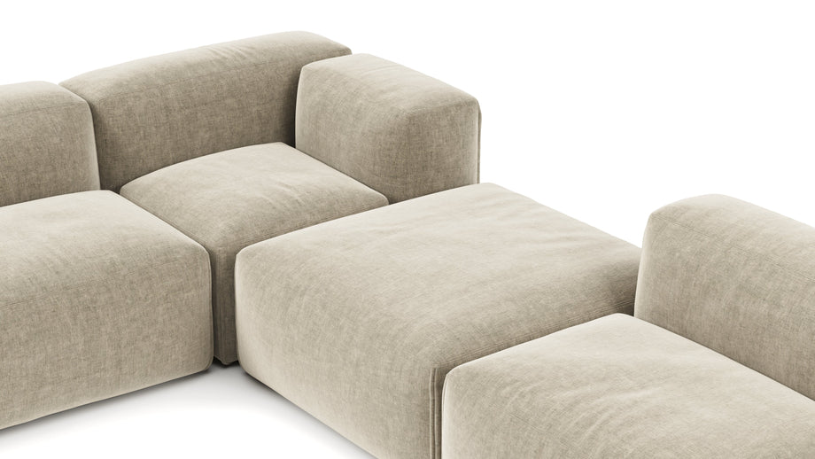 Le MuraBeige Gray Chenille