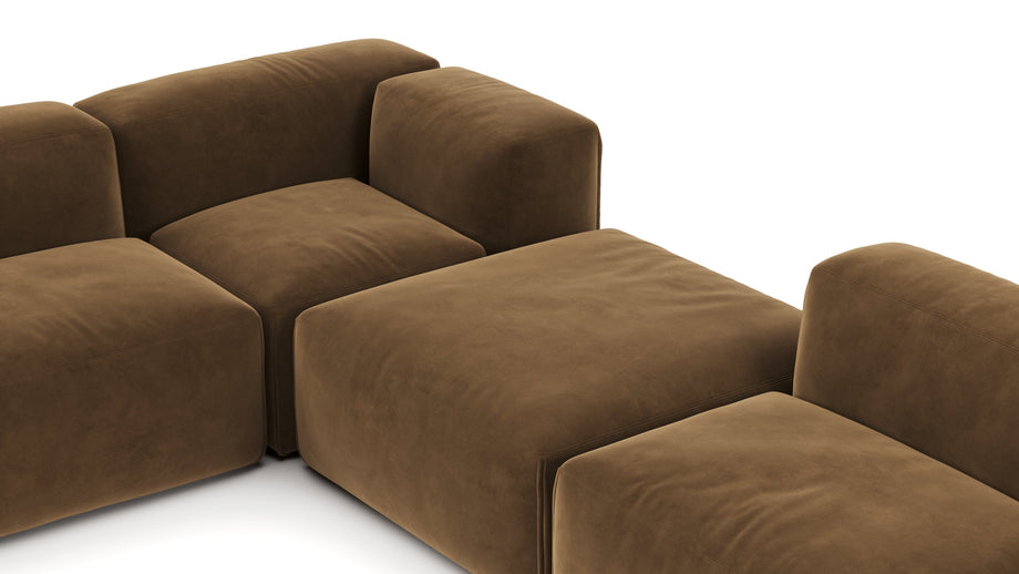 Le MuraBrown Vegan Suede