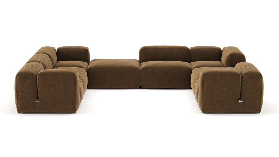 Le MuraBrown Vegan Suede