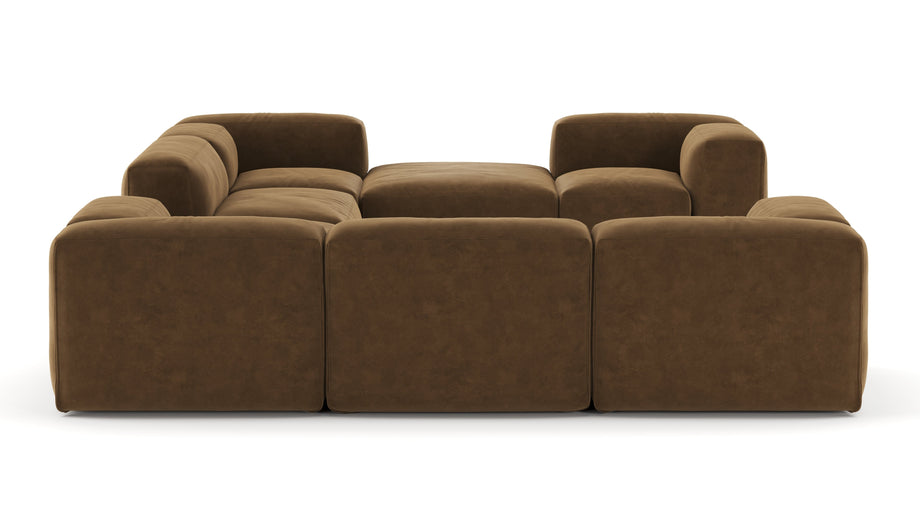 Le MuraBrown Vegan Suede
