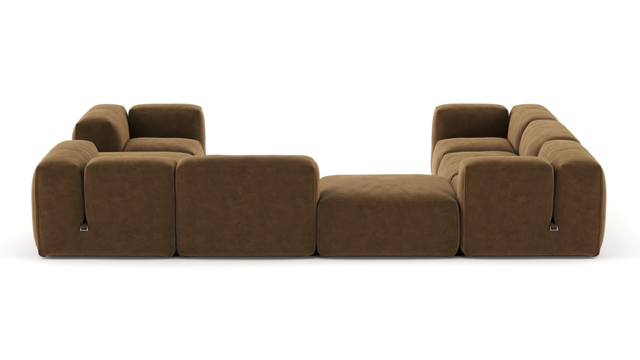 Le MuraBrown Vegan Suede