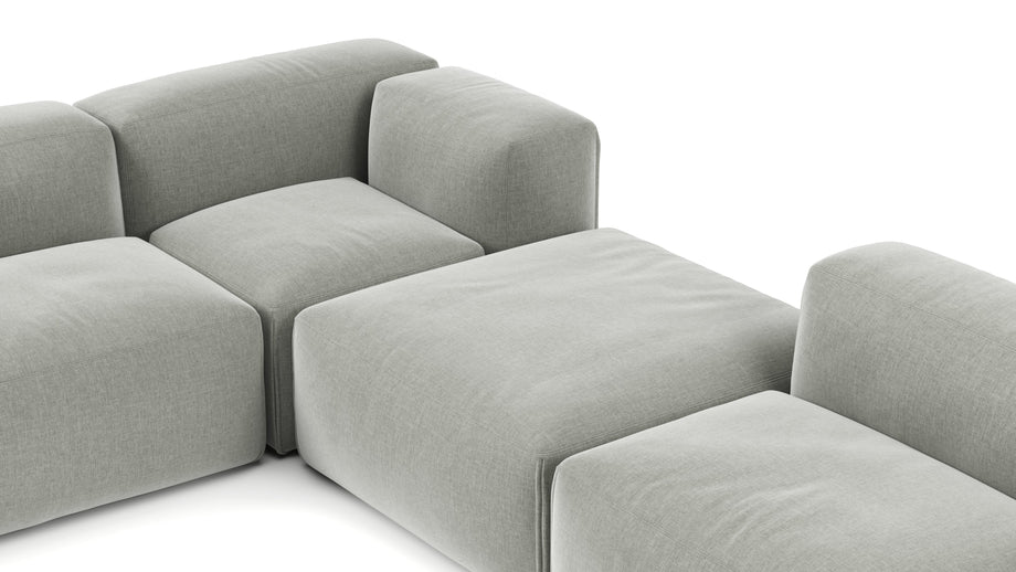 Le MuraSoft Gray Brushed Weave