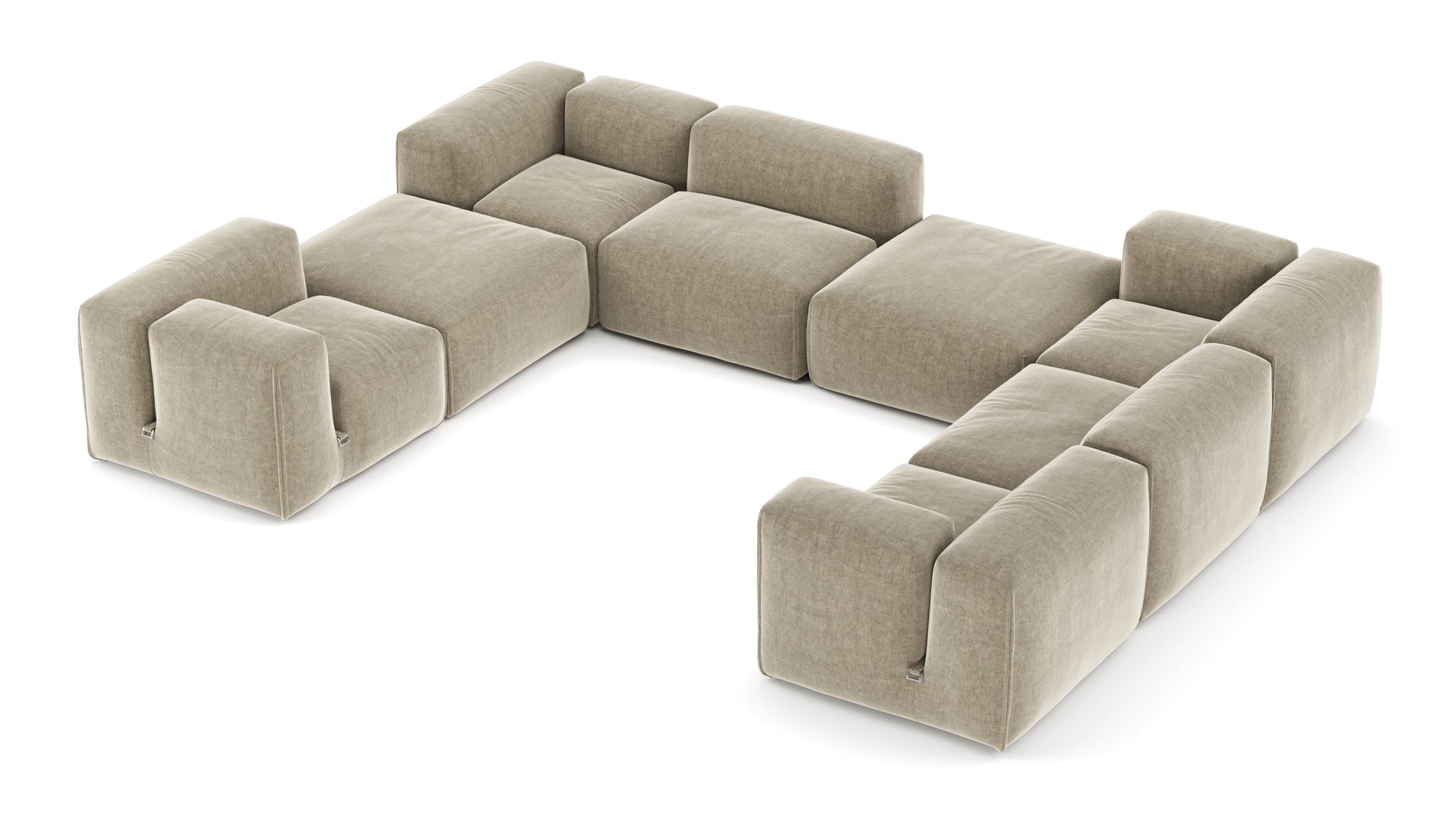 Le MuraBeige Gray Chenille