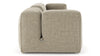 Le Mura - Beige Gray Chenille - Image 3