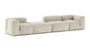 Le Mura - Eggshell Vegan Suede - Image 2
