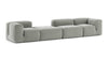 Le Mura - Soft Gray Brushed Weave - Image 2