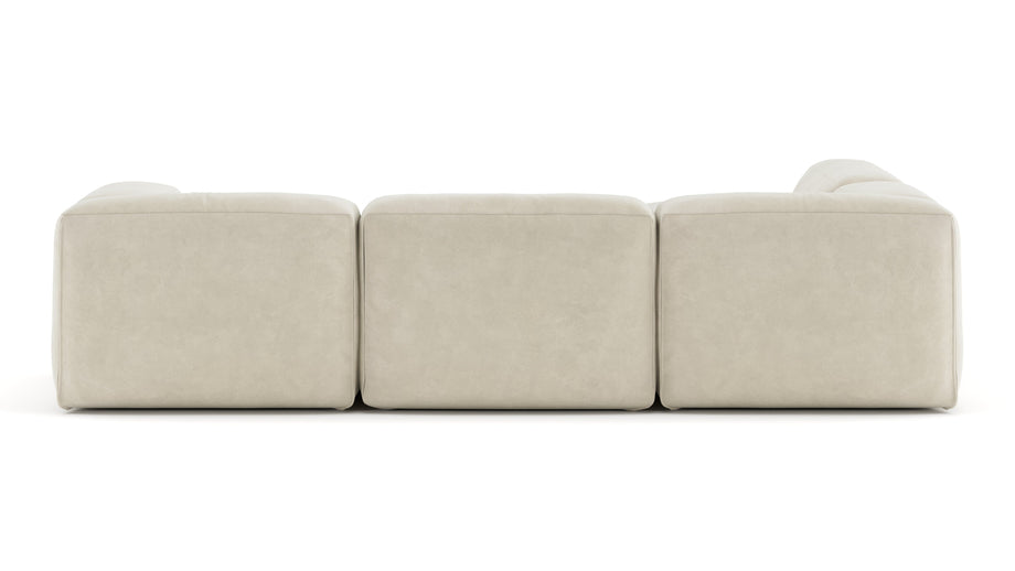 Le MuraEggshell Vegan Suede