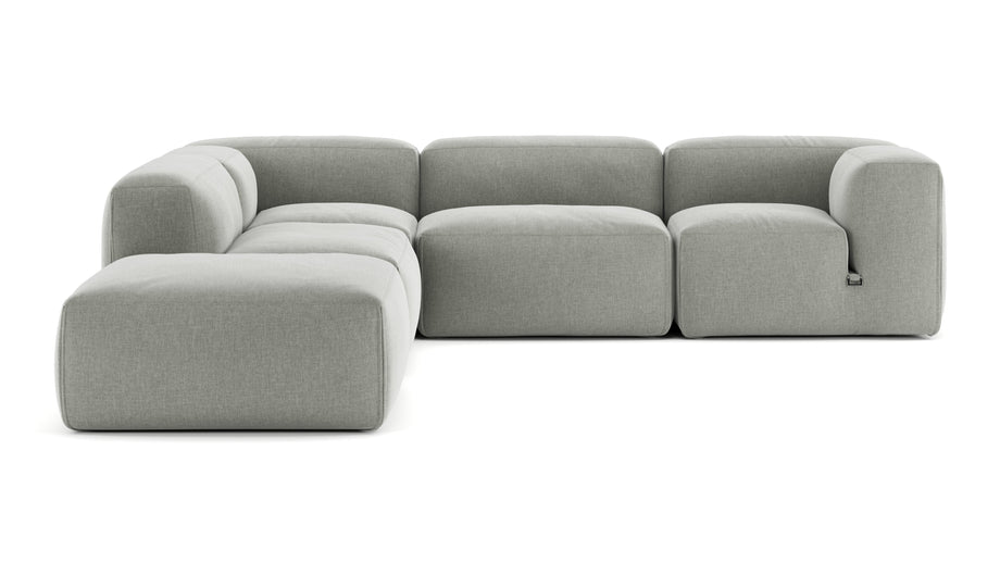 Le MuraSoft Gray Brushed Weave