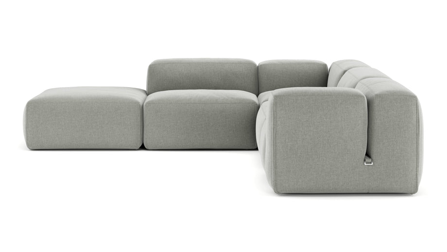 Le MuraSoft Gray Brushed Weave