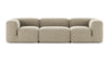 Le Mura - Beige Gray Chenille - Image 1