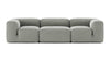 Le Mura - Soft Gray Brushed Weave - Image 1
