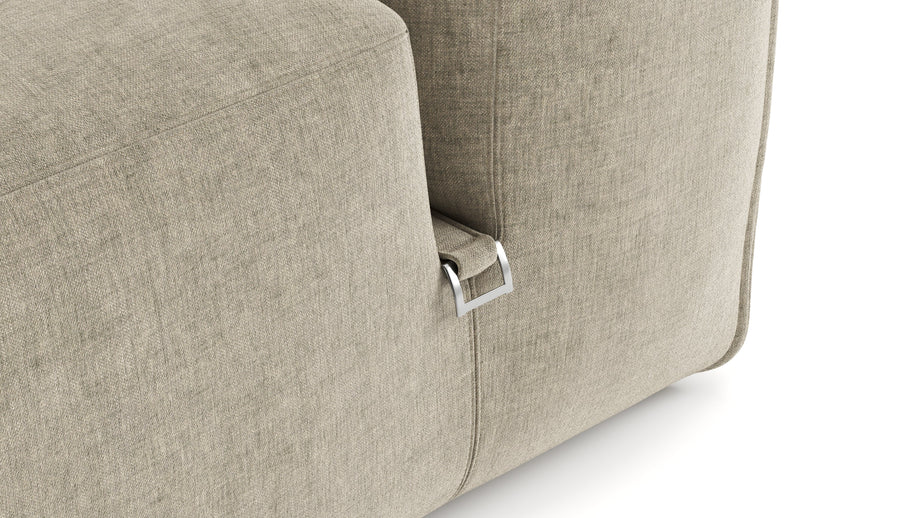 Le MuraBeige Gray Chenille