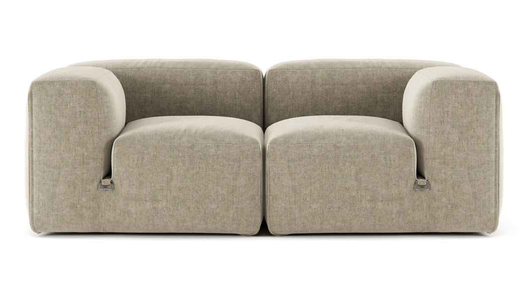 Le MuraBeige Gray Chenille