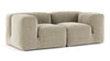 Le Mura - Beige Gray Chenille - Image 2